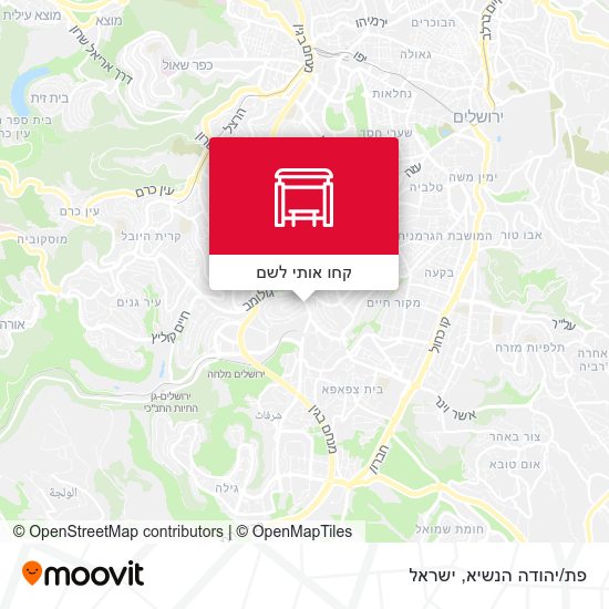 מפת פת/יהודה הנשיא