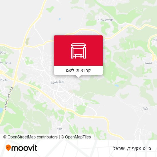 מפת בי''ס מקיף ד