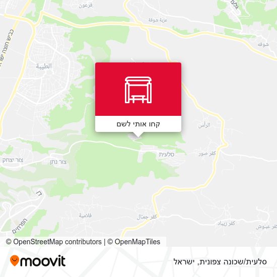 מפת סלעית/שכונה צפונית
