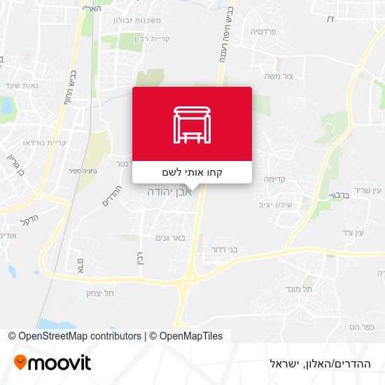 מפת ההדרים/האלון