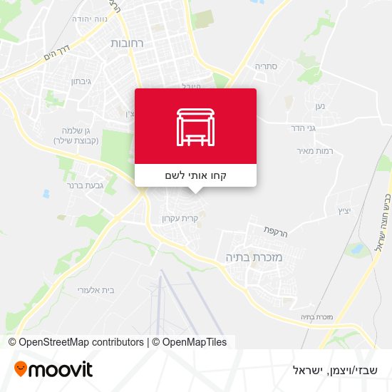 מפת שבזי/ויצמן