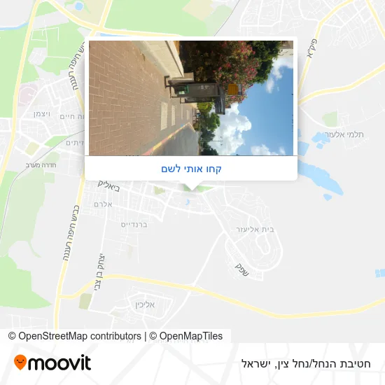 מפת חטיבת הנחל/נחל צין