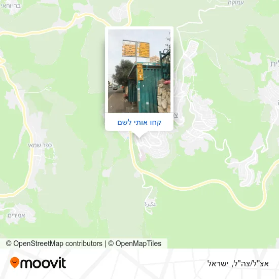 מפת אצ''ל/צה''ל