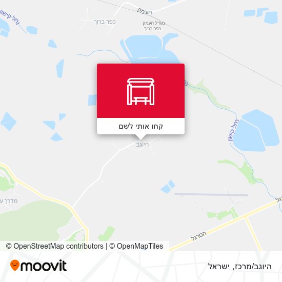 מפת היוגב/מרכז