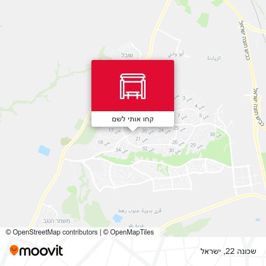מפת שכונה 22