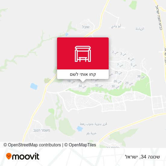 מפת שכונה 34