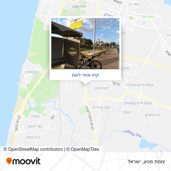 מפת צומת מטע