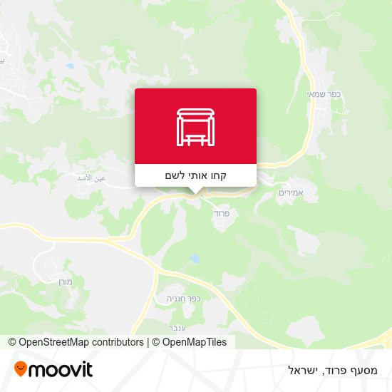 מפת מסעף פרוד