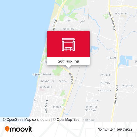 מפת גבעת שפירא