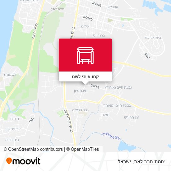 מפת צומת חרב לאת
