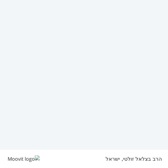 מפת הרב בצלאל זולטי