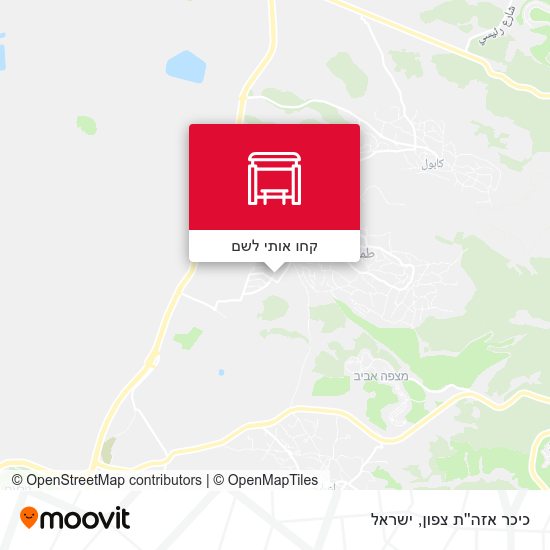 מפת כיכר אזה''ת   צפון