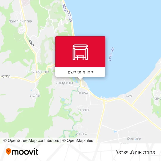 מפת אחוזת אוהלו