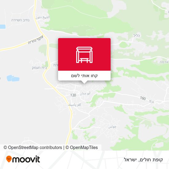מפת קופת חולים