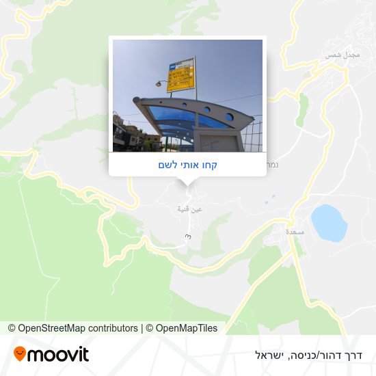 מפת דרך דהור/כניסה