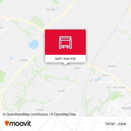 מפת שובה