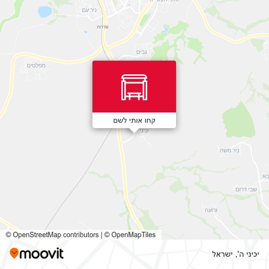 מפת יכיני ה'