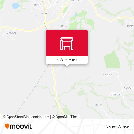 מפת יכיני ג'