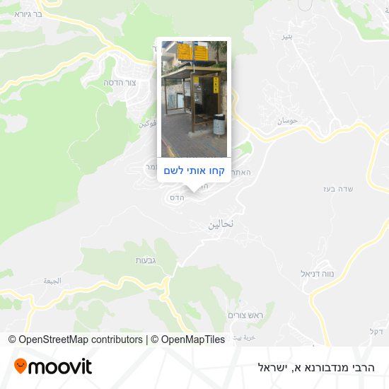מפת הרבי מנדבורנא א