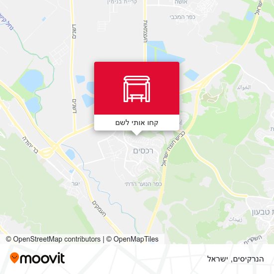 מפת הנרקיסים