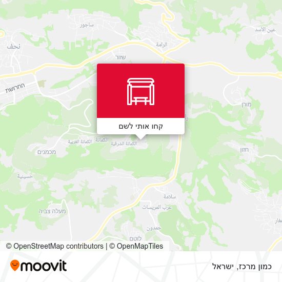 מפת כמון מרכז