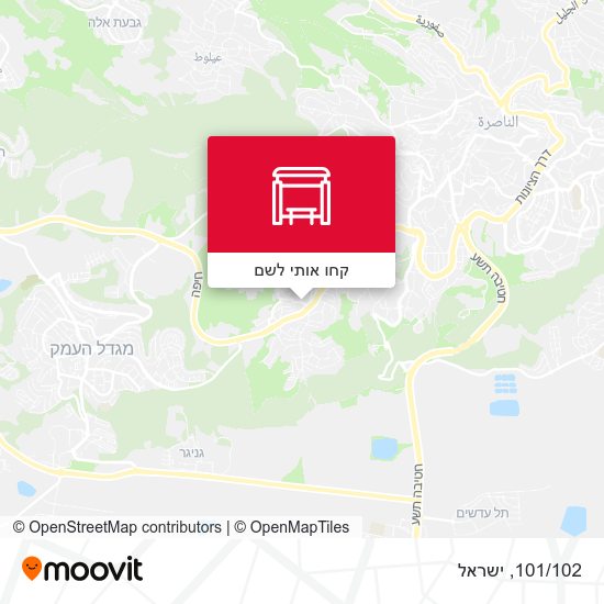 מפת 101/102