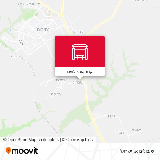 מפת שיבולים א