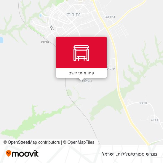 מפת מגרש ספורט/מלילות