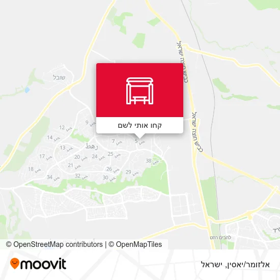 מפת אלזומר/יאסין