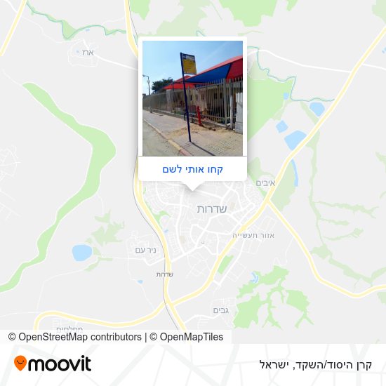 מפת קרן היסוד/השקד