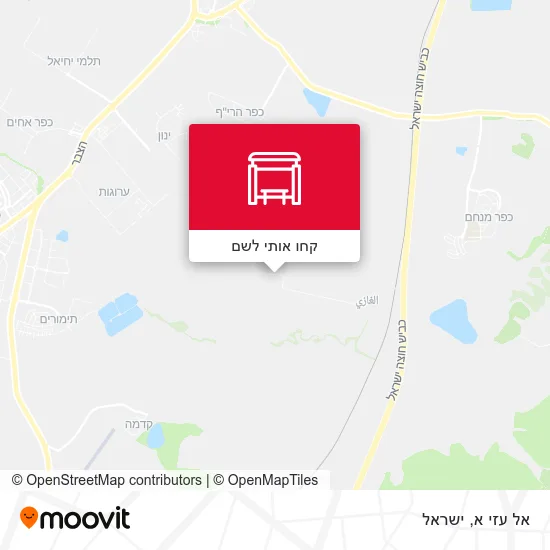 מפת אל עזי א