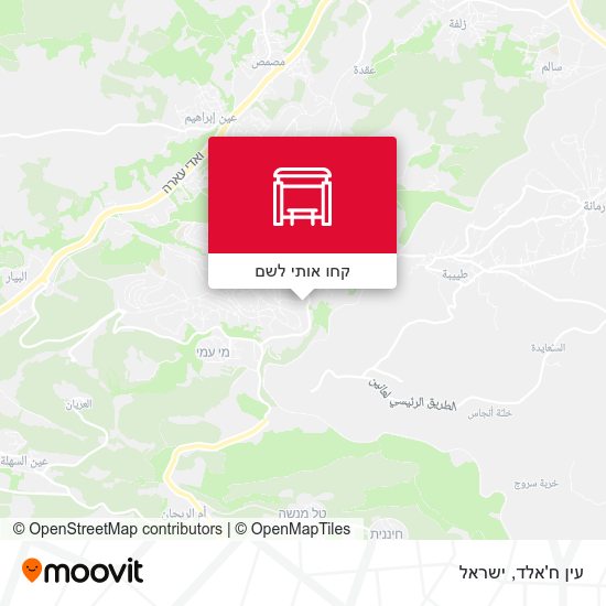 מפת עין ח'אלד