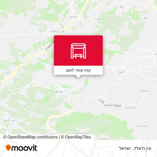 מפת עין ח'אלד
