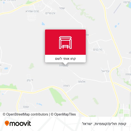 מפת קופת חולים/קוממיות
