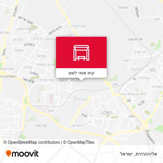 מפת אליהו/הזית