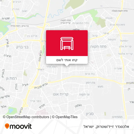 מפת אלכסנדר זייד/שטרוק