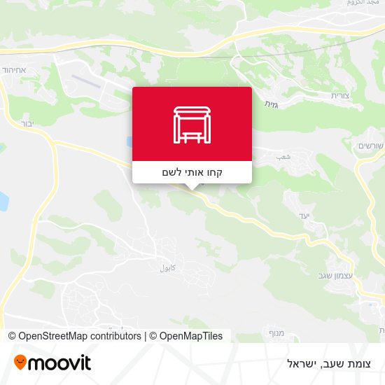 מפת צומת שעב
