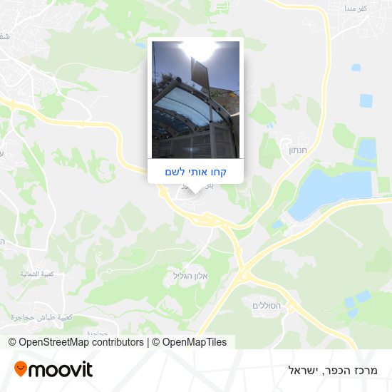 מפת מרכז הכפר