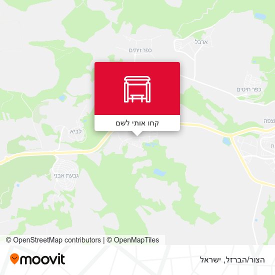 מפת הצור/הברזל