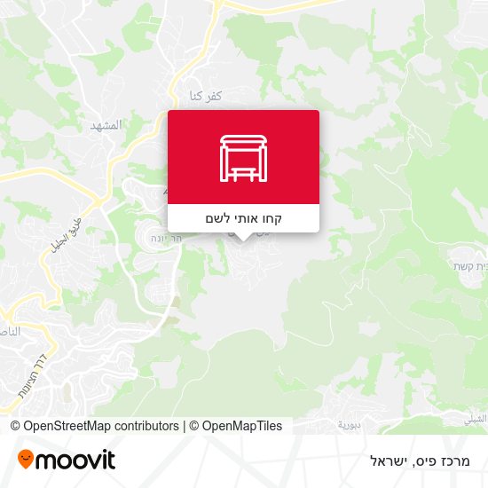 מפת מרכז פיס