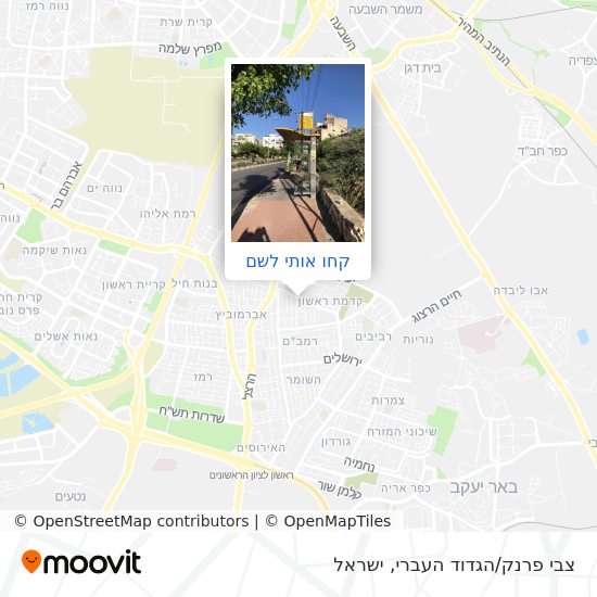 מפת צבי פרנק/הגדוד העברי