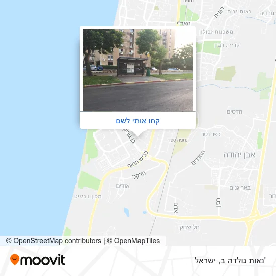 מפת 'נאות גולדה ב