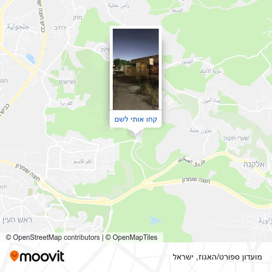 מפת מועדון ספורט/האגוז