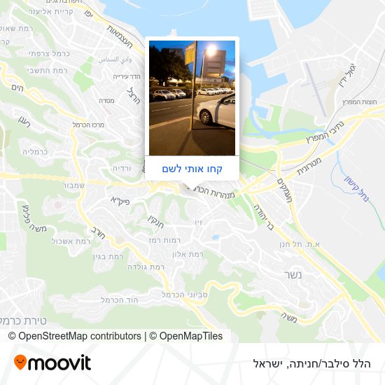מפת הלל סילבר/חניתה