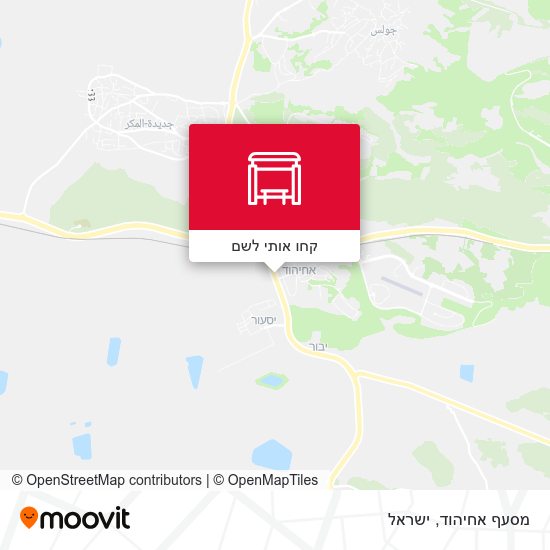 מפת מסעף אחיהוד