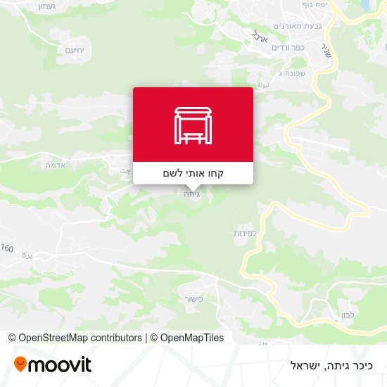 מפת כיכר גיתה