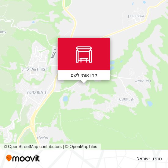 מפת טופז