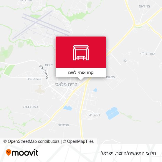 מפת חלוצי התעשיה/היוצר