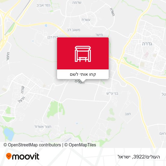 מפת העולים/3922