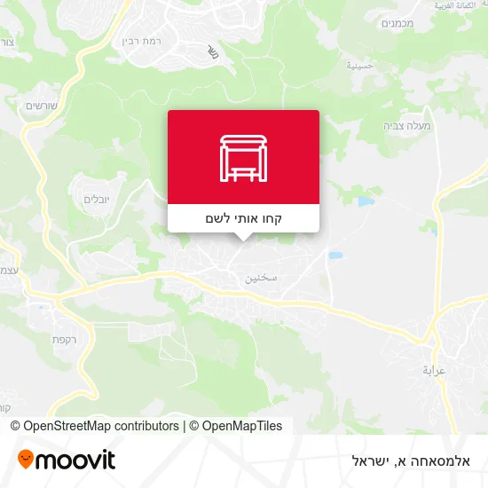 מפת אלמסאחה א